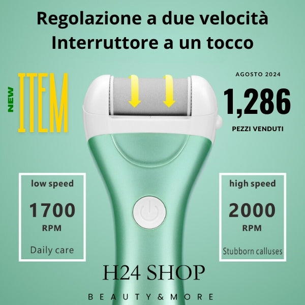 Dispositivo elettrico per Pedicure USB Ricaricabile