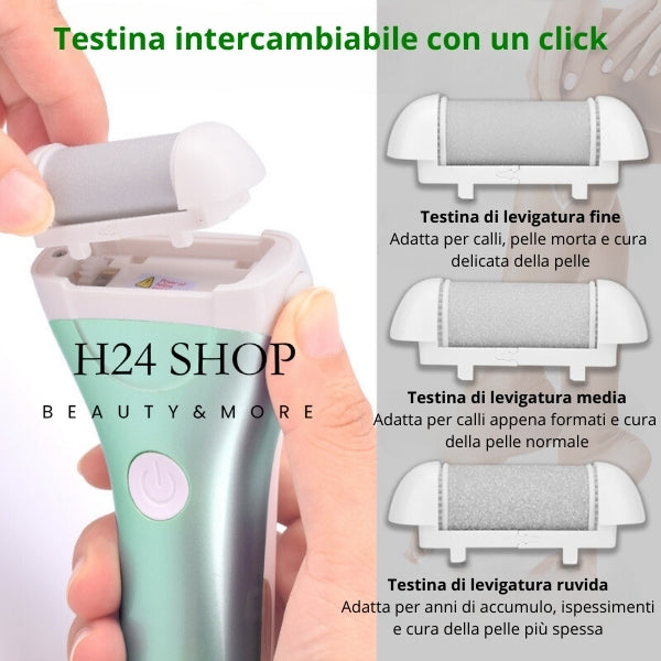 Dispositivo elettrico per Pedicure USB Ricaricabile